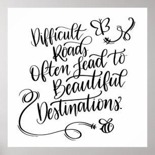 Póster Hermosos destinos