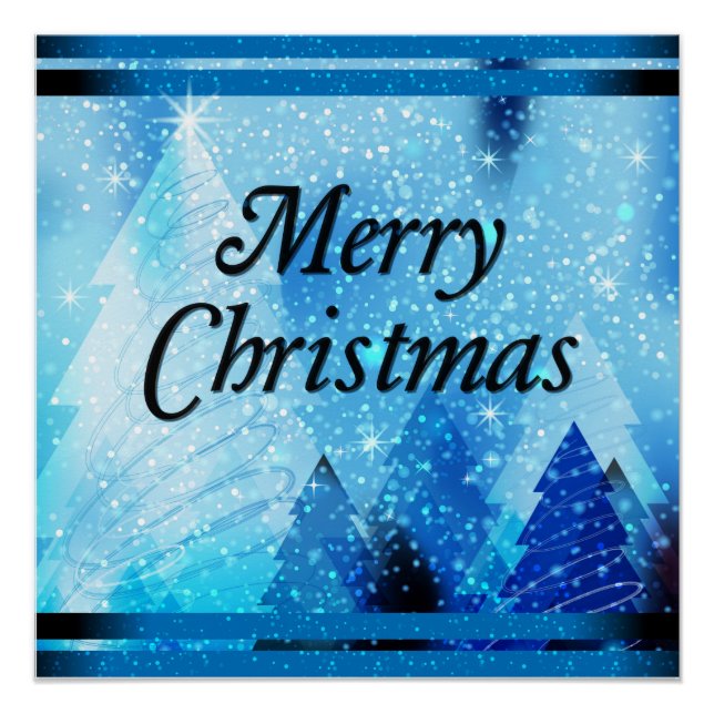 Póster Hermosos Navidades blancos (Anverso)