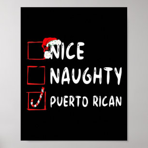 Póster Hermosos Navidades puertorriqueños en Puerto Rico