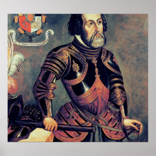 Póster Hernando Cortes