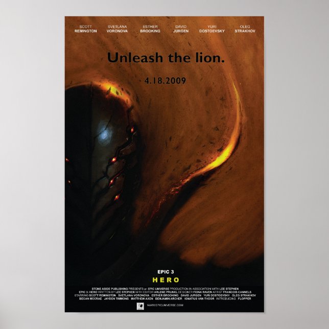 Póster 'Hero' Movie Poster (Frente)