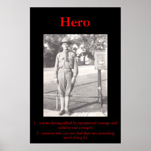 Póster Héroe