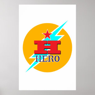 Póster Héroe