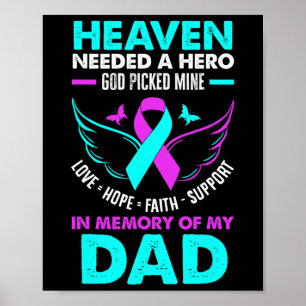 Póster Héroe necesitado del cielo, Dios eligió a mi papá