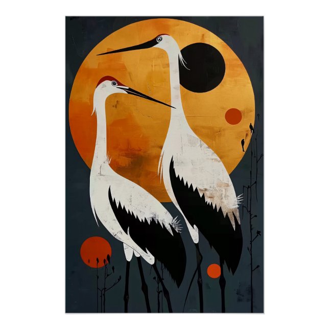 Póster Heron Couple  (Anverso)