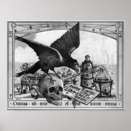 Póster Herramientas de laboratorio de alquimia para el gr