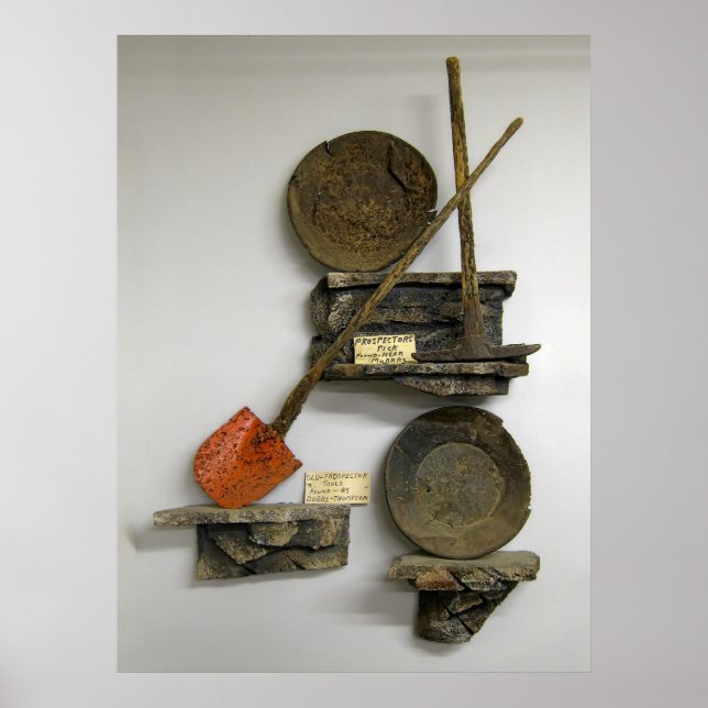 PÓSTER HERRAMIENTAS DE ORO MINER (Frente)