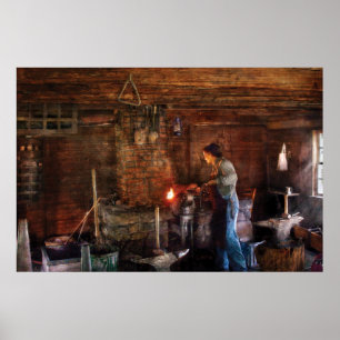 Póster Herrero - cocinando con Smith