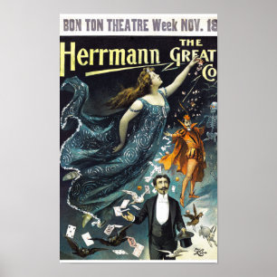 Póster Herrmann El Gran Poster de Viajes Vintage Restaura