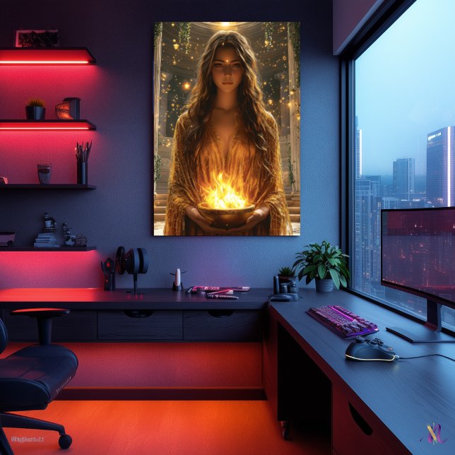 Póster Hestia, Diosa del Hogar - Guardiana (Subido por el creador)