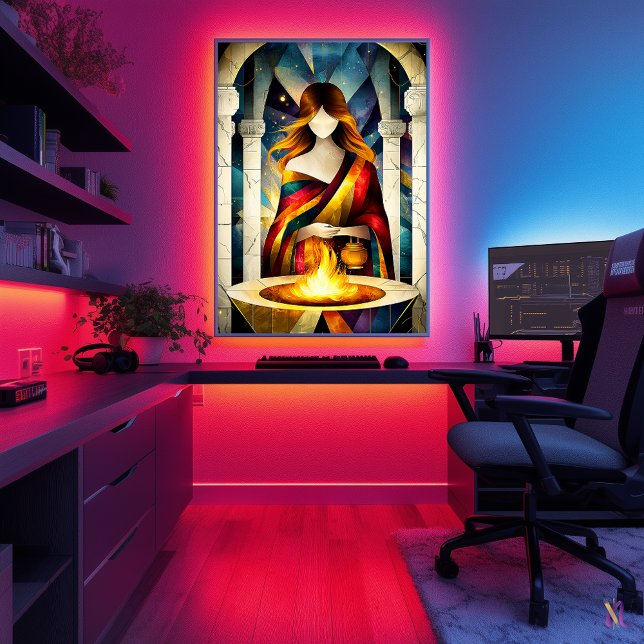 Póster Hestia - Leyenda Minimalista cubista - Casa de la  (Subido por el creador)