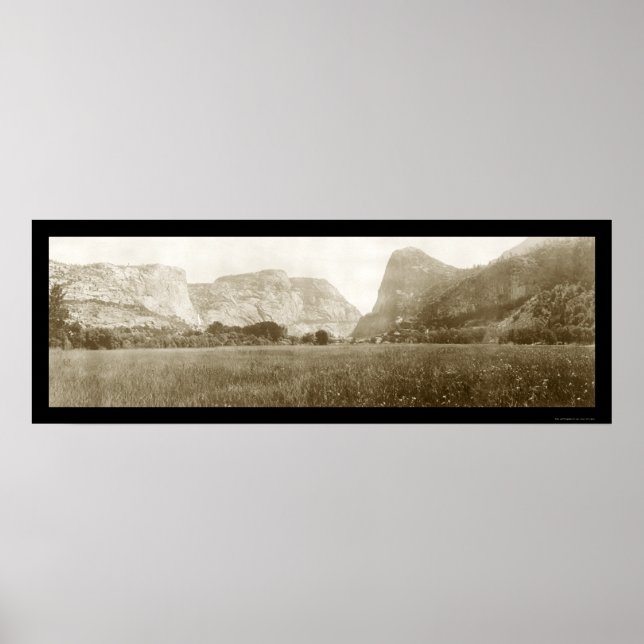 Póster Hetch Hetchy Valley Photo 1911 (Frente)