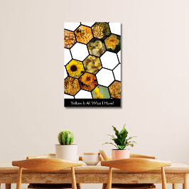 Póster ¡Hexagers Amarillo Es Todo Lo Que Tengo! Personali