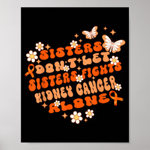 Póster Hey Cáncer F U Gato Divertido Dedo Medio Cáncer