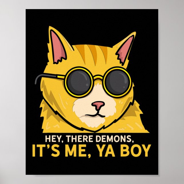 Póster Hey, Demons, Soy El Niño Ya - Fantasma Fantasma (Frente)