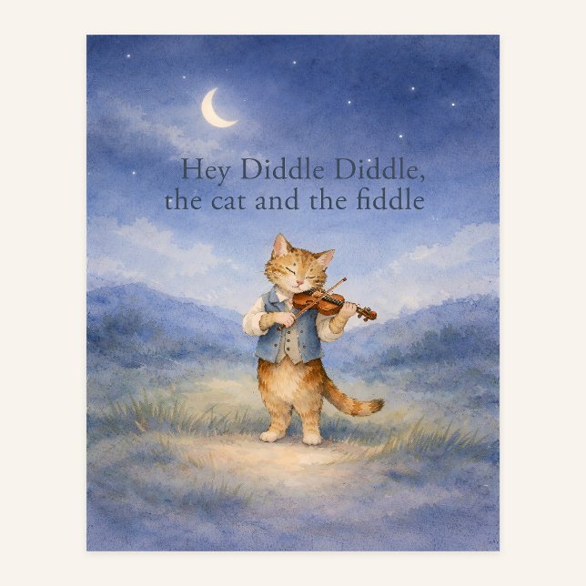 Póster Hey Diddle Diddle – The Cat and the Fiddle   (Subido por el creador)