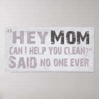 "Hey Mom" Poster