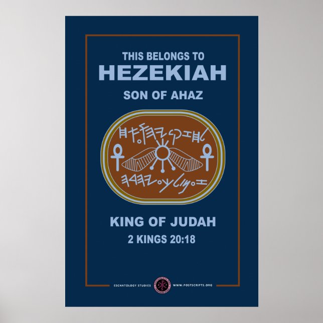 Póster Hezekiah Signet (Frente)