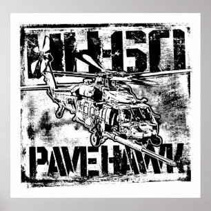 Póster HH-60 pavimentan el poster del PESO de la