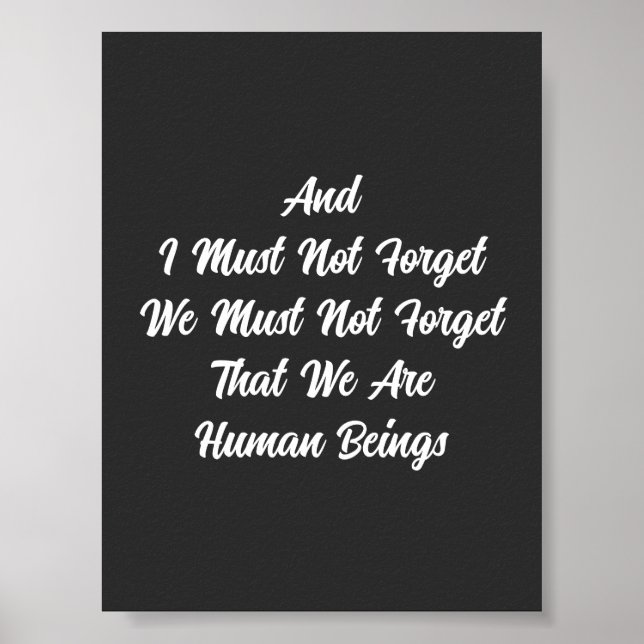 Póster Hi Ren Human Beings (Frente)