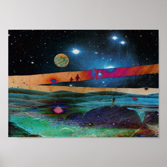 Póster Hi Universe (Frente)