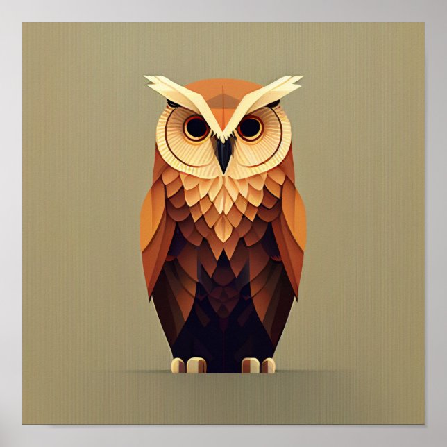 Póster Hibou (Frente)