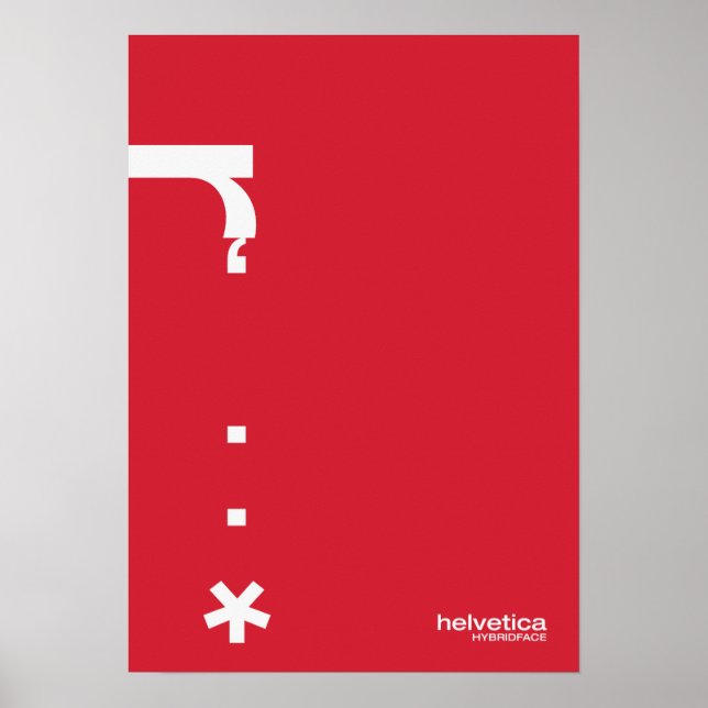 Póster Hibridface 01 (Frente)