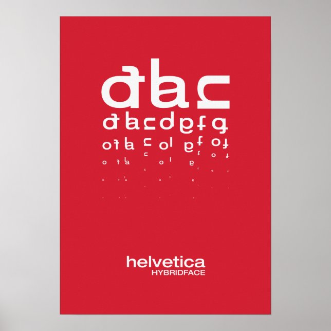 Póster Hibridface 02 (Frente)