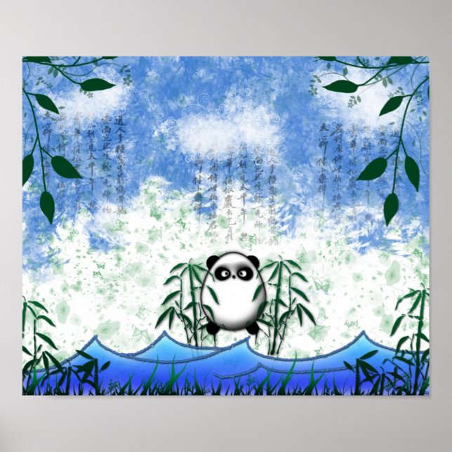 Póster hidden panda (Frente)