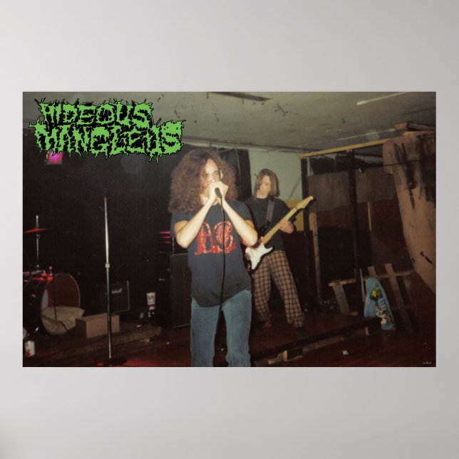 Póster Hideous Mangleus Live Photo (Frente)