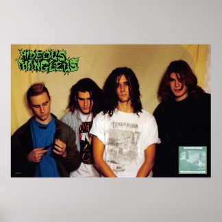 Póster Hideous Mangleus "UnEarthing..."