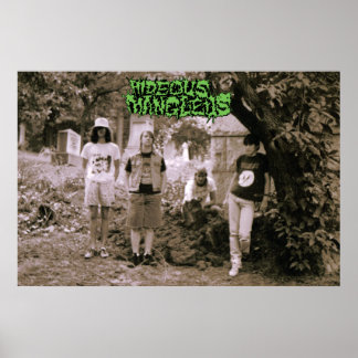 Póster Hideous Mangleus Vintage Photo '89