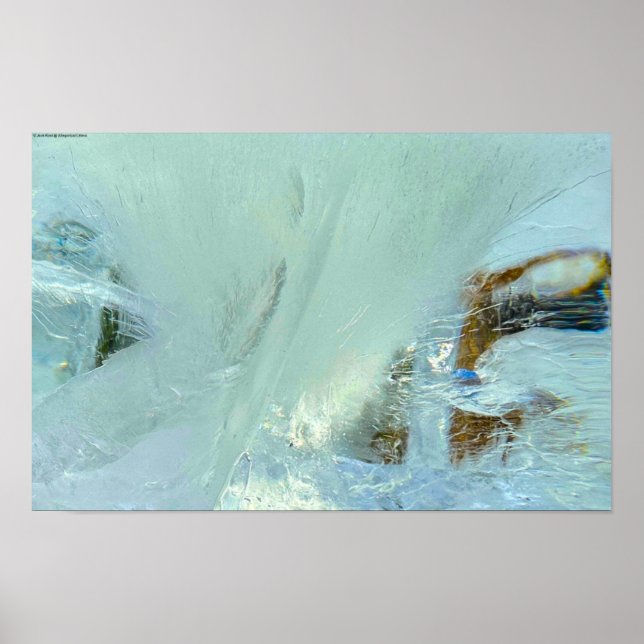 Póster Hielo, (Frente)