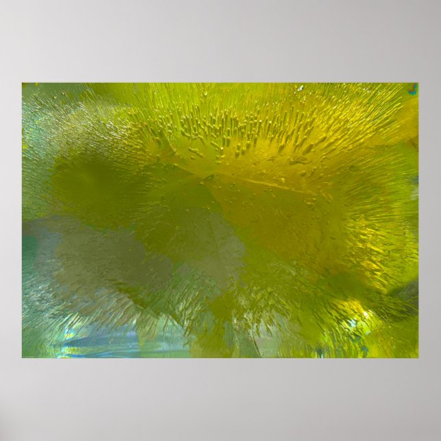 Póster Hielo, (Frente)