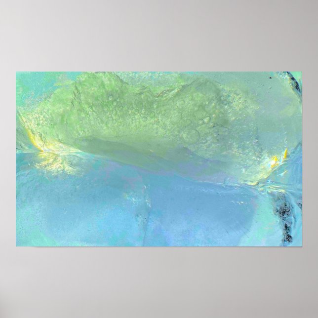 Póster Hielo, (Frente)