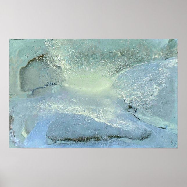 Póster Hielo, (Frente)