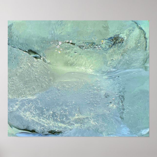 Póster Hielo, (Frente)