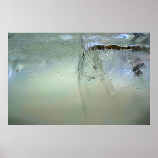 Póster Hielo, (Frente)