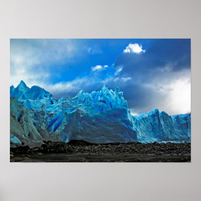 Póster Hielo Azul - Perito Moreno (Frente)