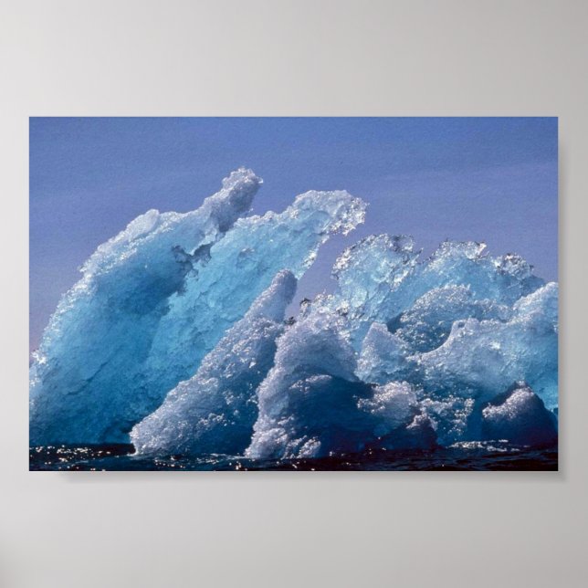 Póster Hielo Berg o Hielo Flotante (Frente)