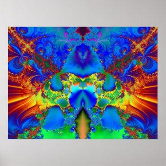 Póster Hielo de tiro-18x24