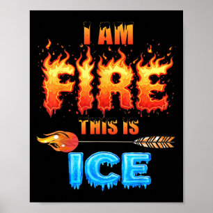 Póster Hielo Gracioso Esto Es Vestido De Fuego Mamáes Fam
