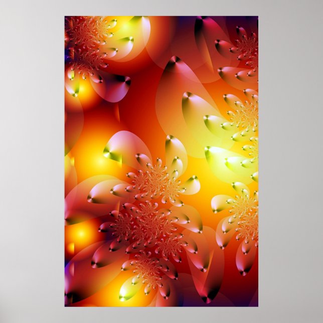 Póster Hielo rojo. (Frente)