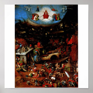 Póster Hieronymus Bosch El Último Juicio