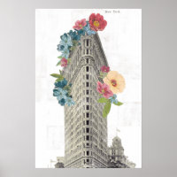 Hierro plano floral | Nueva York, NY