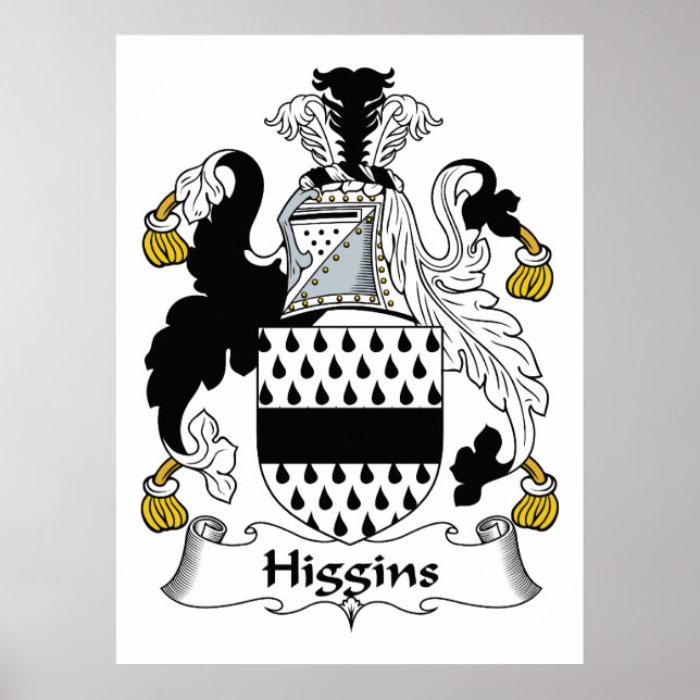 Póster Higgins Family Crest (Frente)