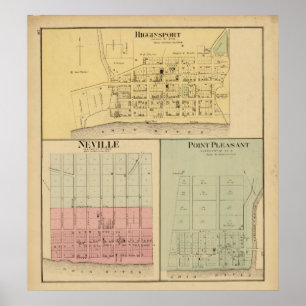 Póster Higginsport, Ohio