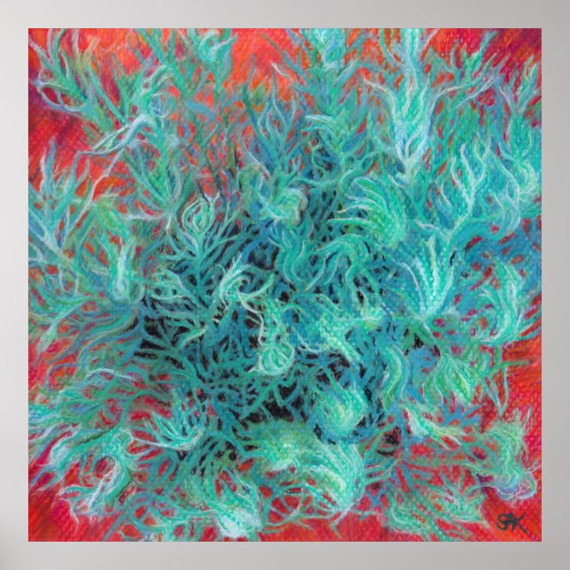 Póster High Desert Sage Art (Frente)