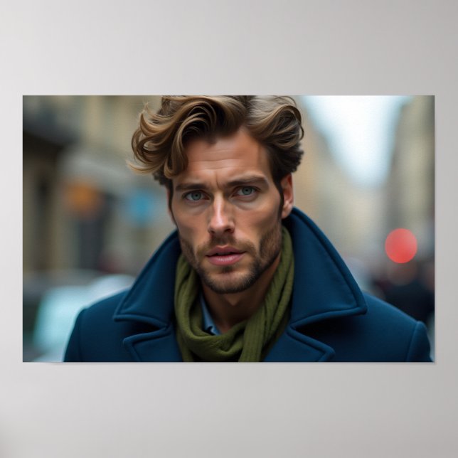 Póster High-End Men's Business Suits (8K) (Frente)