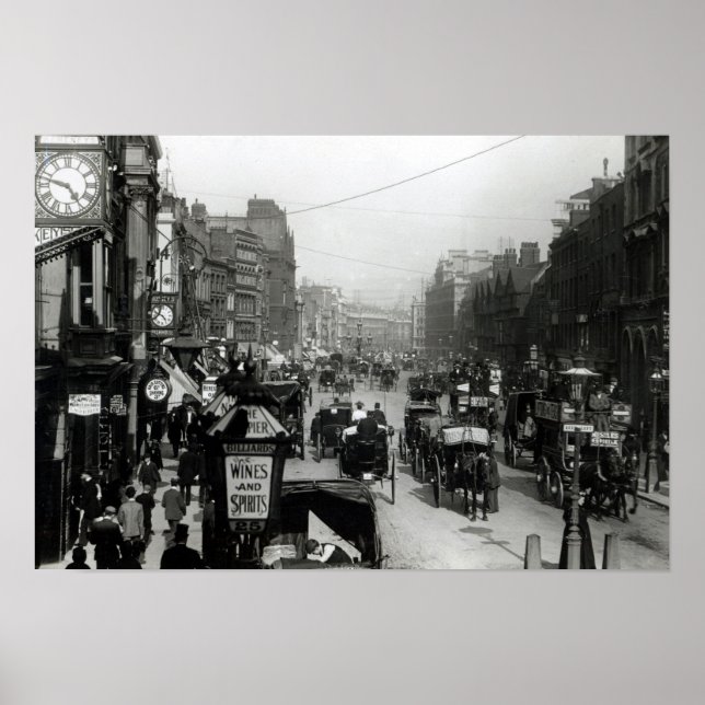 Póster High Holborn, Londres, c.1890 (Frente)